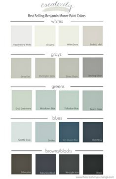 the best selling paint colors for your home