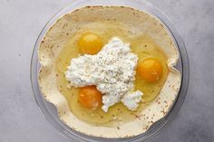 an image of food in a bowl on the table