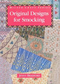 the front cover of a book with many different designs on it