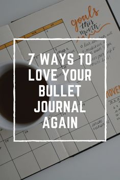 Ever feel like you don't want to go to your bullet journal because it is too much? You don't feel like using your bullet journal anymore? Find out 7 ways to love your bullet journal again and the reasons why you aren't using it! Bu Jo, How To Bullet Journal, Journal Tips, Cleaning Organization, Better Organization, Bullet Journel, Doodle Bug, Organization Bullet Journal, Ways To Love