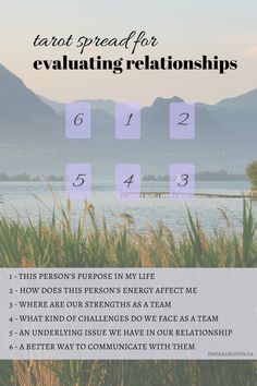 a poster with the text that says, what to expect for evaluating relationss