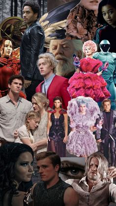 collage of actors and characters from the tv series x - men in different costumes