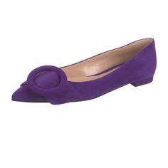 New In Box Purple Suede Pointed-Toes Includes Box & Dust Bag Rossi Shoes, Purple Suede, Suede Flats, Flat Color, Gianvito Rossi, Color Purple, Flat Shoes Women, Loafer Flats, Shoes Flats