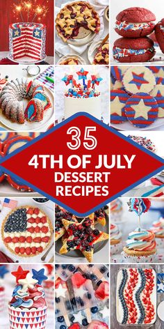 the fourth of july dessert recipes