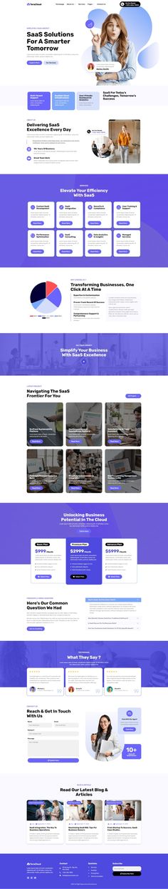 Teracloud - SaaS & Digital Agency ✨ Elementor Template Kit Webpage Design Layout, Web Design Examples, Agency Website Design, Event Website, Webdesign Inspiration, Webpage Design