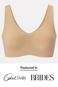 We took our perfect fitting, super supportive V-neck bra and gave it the softest most magical fabric ever. A bonded cradle replaces underwire for maximum comfort and support. The bra's hardware-free design lies underneath tight clothing for a truly invisible finish. SoftForm Bra for Women in Sand (Nude)Size: XS Bra For Women, Shapewear Tops, Cami Bodysuit, Tights Outfit, Shapewear, Apparel Accessories, Free Design, Tights, Top Outfits