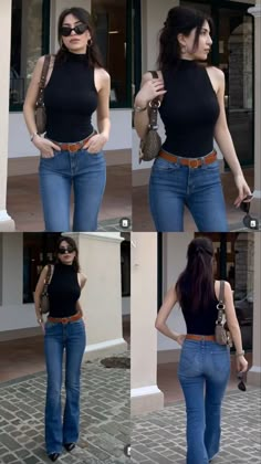 Sade Aesthetic, Casual Day Outfits, Mode Inspo, High Waisted Jeans, 가을 패션, Aesthetic Outfit, Casual Style Outfits, Looks Style