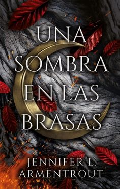 the book cover for una sombra en las braas