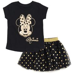 Your little girl is ready for a day filled with Disney magic in these cute Disney outfits! This stylish short sleeve shirt and mesh skirt set features a pretty ballerina design and cool and vibrant artwork of iconic characters like Minnie Mouse and Princess Ariel that your kid will love to wear! Made of a soft material that keeps your child comfortable, this fun and fashionable Disney set is the perfect outfit for all day adventure and play! Ballerina Design, Cute Disney Outfits, Toddler Girl Shorts, Pretty Ballerinas, Girl Beanie, Toddler Girl Outfit, Princess Ariel, Vibrant Artwork, Girls Fleece