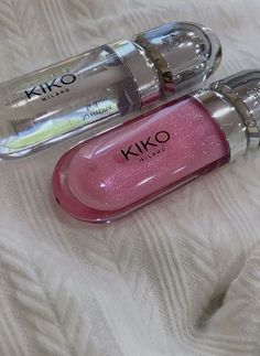 🎀 Eye Makeup Pictures, Pink Lip Gloss, Kiko Milano, Makeup Items, Makati, Artistry Makeup, Lip Oil, Aesthetic Makeup