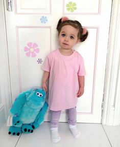 Boo From Monsters Inc, Marlowe Blake Jarrett, Family Themed Halloween Costumes, Monsters Inc Baby, Boo Costume, Monsters Inc Boo, Monster Inc Birthday, Themed Halloween Costumes