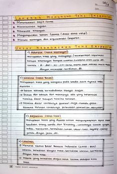 an open book with several different types of writing on it, including numbers and symbols