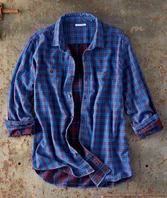 Men's Shirts: Casual, Refined, Cool | Carbon2Cobalt Blue Glow, Work Week, Under Maintenance, Men's Shirts, Early Spring, Business Outfits, Spring Collection, Plaid Shirt, Mens Summer