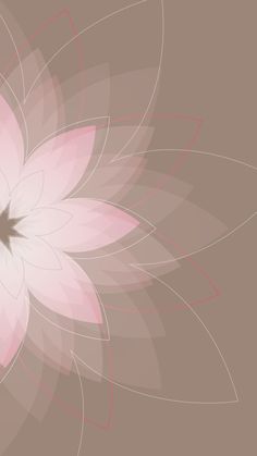 a pink flower on a brown background