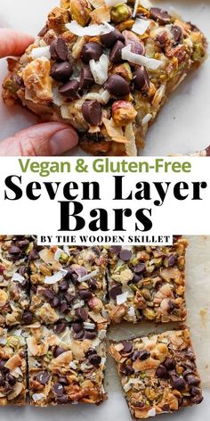 vegan and gluten - free seven layer bars