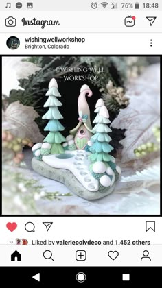 the instagram page for instagram com features an image of a shoe with trees on it