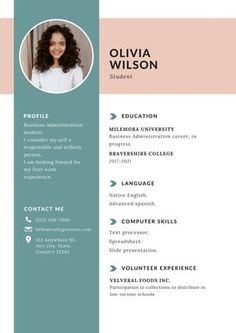 a professional resume template with an image on the front and back cover, it is designed to