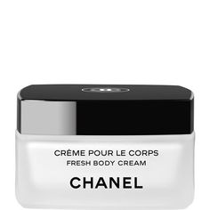 HtmlBox CHANEL Les Exclusifs DE Chanel Fresh Body Cream Full Size 150g New in Box Made in France Product Details A unique bodycare product. A subtle, airy base with a melt-away texture that moisturizes and softens the skin. The delicate touch of a floral and musky whisper in perfect harmony with each fragrance in the Les Exclusifs de CHANEL collection. The cream fully embraces each fragrance sprayed, giving it full expression and prolonging its trail. Subtly scented to flatter any fragrance in t Flawless Skin Care, Chanel Shop, Chanel Fragrance, Parfum Chanel, New Cosmetics, Chanel Collection, Fresh Cream, Fragrance Spray, Perfect Harmony