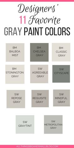 neutral gray paint colors with text overlay that says no fail neutral gray paint colors