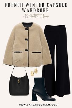 French Winter Capsule Wardrobe Essentials + 15 Outfit Ideas How To Stay Warm