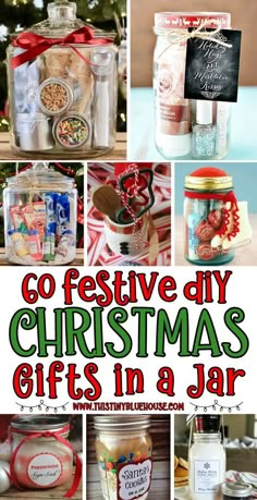 Here is a huge collection of DIY Christmas gifts in a jar. These clever holiday gifts in a jar are both thoughtful and festive. In this collection you'll find: ✅DIY Christmas gifts in mason jars ✅cheap DIY Christmas gift ideas ✅creative holiday gift ideas in jars ✅mason jar Christmas gift ideas for every person in your life Head on over to our website to see which easy gifts in a jar from Christmas made our list. Big Glass Jar Gifts, Glass Jar Christmas Gifts, Diy Gifts In A Jar Christmas, Christmas Gifts In A Jar Ideas Easy Diy, Small Jar Christmas Gift Ideas, Diy Mason Jar Gift Ideas, Homemade Christmas Gifts In A Jar, Christmas In A Jar Gifts, Thoughtful Diy Christmas Gifts