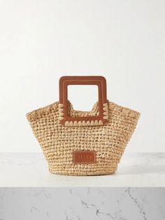 20 Raffia Bags That'll Sell Out by Summer | Who What Wear Straw Bags For Summer, Bags For Summer, Basket Bags, Woven Bags, Slouch Bags, White Wicker, Straw Bags, Raffia Bag