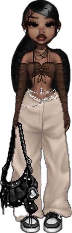 Imvu Outfits Ideas Cute, Bratz Inspired Outfits, Future Clothes, Cartoon Outfits, Virtual Fashion, Gaming Clothes, Baddie Outfits Casual, Streetwear Outfits, Baddie Outfits