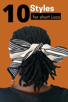 Black Hair Locks, Easy Loc Styles, Latest African Hairstyles, Short Dread Styles, Medium Locs, Short Medium Length Hair, Short Loc Styles, Short Dreadlocks Styles