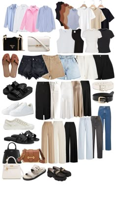 Capsule Wardrobe Women, Capsule Wardrobe Casual, Fashion Capsule Wardrobe, Fashion Top Outfits, Casual Day Outfits, Wardrobe Outfits, Casual Chic Outfit