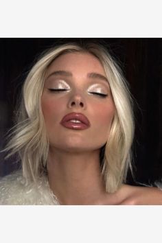 Mekap Mata, White Makeup, Smink Inspiration, Makijaż Smokey Eye, Dope Makeup, Long Blonde, Makeup Pictures, Long Blonde Hair, Prom Makeup