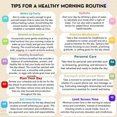 ✨A good healthy morning routine sets a positive tone for the day and incorporates habits that promote physical, mental, and emotional well-being.  Experiment with different activities and habits to find what works best for you. 🌱The key is to start your day with intention and positivity to set yourself up for success.                                                  ❗️SAVE for later and FOLLOW for more #morning #routine #morningmotivation #physical #health #motivation #inspiration #morningroutine Building Habits, Set Yourself Up For Success, Healthy Morning Routine, Commonplace Book, Health Habits, Bag Essentials, Planner Book, Save For Later, Better Health