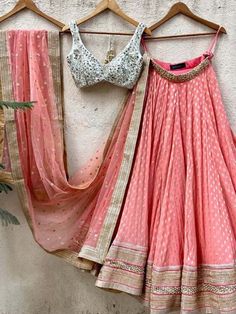 Peach Lengha, Lengha Dress, Gorgeous Lehenga, Designer Lehnga Choli, Lengha Blouse, Peach Lehenga, New Lehenga