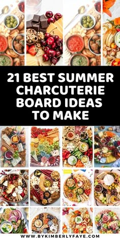 the best summer charcuterie board ideas to make