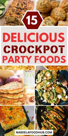 15 delicious crockpot party foods