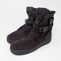 Brand new with box Never been worn Perfect condition 10/10 100% Authentic Guarantee Nike Leather High-top Sneakers With Vibram Sole, Nike Lace-up Boots For Streetwear, Nike Low-top Boots For Streetwear, Nike Sf Air Force 1, Nike Sf, Air Force 1 High, New Nike, Air Force 1, Air Force