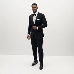 All Black Tuxedo, Classic Black Tuxedo, Black Tuxedo Jacket, Tuxedo Pants, Black Tie Affair, Black Tuxedo, Tuxedo Jacket, Black Tie, Formal Occasion