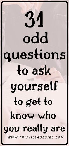 31 Questions To Ask Yourself, Odd Questions To Ask, Questions To Get To Know Yourself, Get To Know Me Uncomfortably Well, Find My Passion, Healing Journaling, Questions To Ask Yourself, Self Care Bullet Journal, Writing Therapy