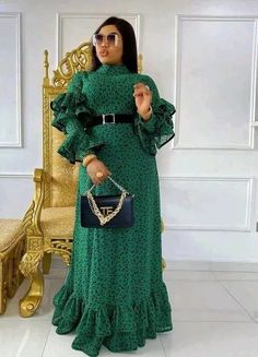 Material Gown Styles In Nigeria, Working Dress, Working Dresses, Ankara Dress Designs, Nigerian Lace Styles