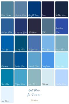 the color scheme for blue and gray