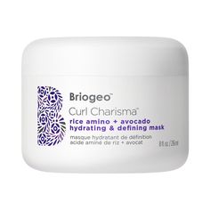 What it is: A protein-free, weekly hair mask that intensely moisturizes, enhances slip, and boosts definition for soft, bouncy, and vibrant curls.Hair Type: Wavy, Curly, and CoilyHair Texture: Fine, Medium, and ThickHair Concerns:- Curl Enhancing- Dryness- Damage, Split Ends, and BreakageKey Benefits: - Nourishes for increased slip and manageability- Enhances natural curl pattern- Clean and naturally derived, formulated 6-freeHighlighted Ingredients:- Proprietary Curl Complex: Tomato fruit ferme Briogeo Curl Charisma, Tomato Fruit, Enhance Natural Curls, Avocado Mask, Deep Conditioning Hair Mask, Curls Hair, Baobab Oil, Free Trade, Hair Masks