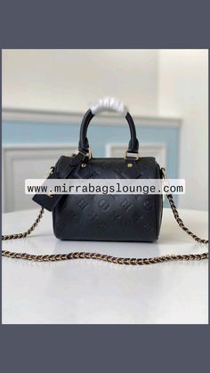 LV Speedy BB M57111 Black Bag | Mirra Bags Lounge Lv Speedy