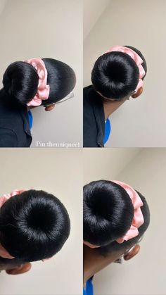 Cute Afro Puff Hairstyles, 4c Hair Low Bun, Low Bun 4c Natural Hair, Ballerina Bun Black Women, Low Puff Natural Hair 4c, 4c Slick Back Puff, Slick Back Bun Natural Hair 4c, Sleek Natural Hairstyles, Bun With Scrunchie