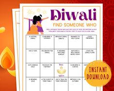 a poster with the words diwali and an image of a woman doing yoga