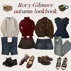 pls give credit if you repost! #RoryGilmore #fall #gilmoregirls Gilmore Girls, Lookbook, Pins