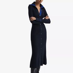 Reiss Women, Knitted Midi Dress, Midi Sweater Dress, Milly Dress, Ribbed Midi Dress, Sweater Dress Midi, Blue Midi Dress, Buy Dress, Nordstrom Dresses