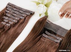 What are Halo Hair Extensions: All of Your Questions Answered. - Luxy® Hair Halo Collection, Luscious Hair, Fuller Hair, Hair Laid