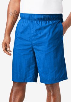 From beach to boardwalk, stay comfortable in classic 8" swim trunks from KS Island™ that have a secure yet relaxed fit and a soft mesh Flannel Shirt Dress, Active Swimwear, Wardrobe Sale, Mens Scrubs, Muscle Shirts, Thermal Shirt, Swimsuits For All, Fun In The Sun, Chambray Shirt