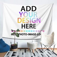 PRICES MAY VARY. 【Custom Tapestry】: You Only Need To Provide The Text And Pictures You Want, And You Can Get A Unique Customized Blanket, Customize It Now! 【Material Description】:99.99% Polyester Fiber 【Accessory structure】: This personalized blanket is equipped with 3 barb clips and 3 non-marking nail hooks, just fix both ends of the wall blanket on the wall, which is easy to install and will not damage the wall. 【Applicable scene】：Perfect for wall hanging, dormitory decoration, beach throwing Wall Blanket, Customized Blanket, Wedding Funny, Blanket On Wall, Dormitory Decoration, Hanging Table, Beach Throw, Carnival Birthday, Personalized Blanket