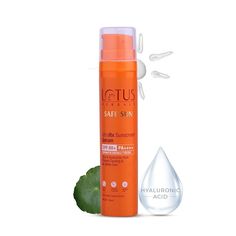 Lotus Herbals UltraRx Sunscreen Serum SPF 60+ PA++++ | No White Cast | No Breakouts | Cica & Hyaluronic | Dermatologically Tested | 50ml Women Makeup, Makeup Kit, Womens Makeup, Sunscreen, Lotus, Serum, It Cast, Makeup, Beauty