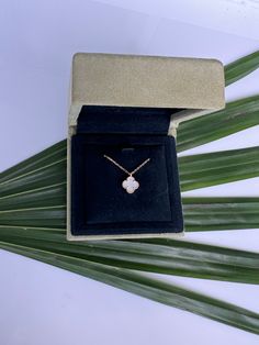 750/18K Van Cleef & Arpels Necklace with Mother of Pearl Pendant - 2.9g, Vintage from Early 1970s, Brand New in Original Box This 750/18K solid gold Van Cleef & Arpels necklace features a stunning mother of pearl pendant. Weighing 2.9 grams, this vintage treasure from the early 1970s has never been worn and comes brand new in its original box. This piece, like all our jewelry, is a unique find—once it's gone, it's gone—unlikely to be sourced again! Choosing this piece is a win-win: You'll stand Van Cleef Arpels Pendant, Van Cleef Guilloche Necklace, Van Cleef Onyx Necklace, Van Klif Necklace, Van Cleef And Arpels Butterfly Necklace, Gold Vans, Van Cleef, Van Cleef Arpels, Pearl Pendant